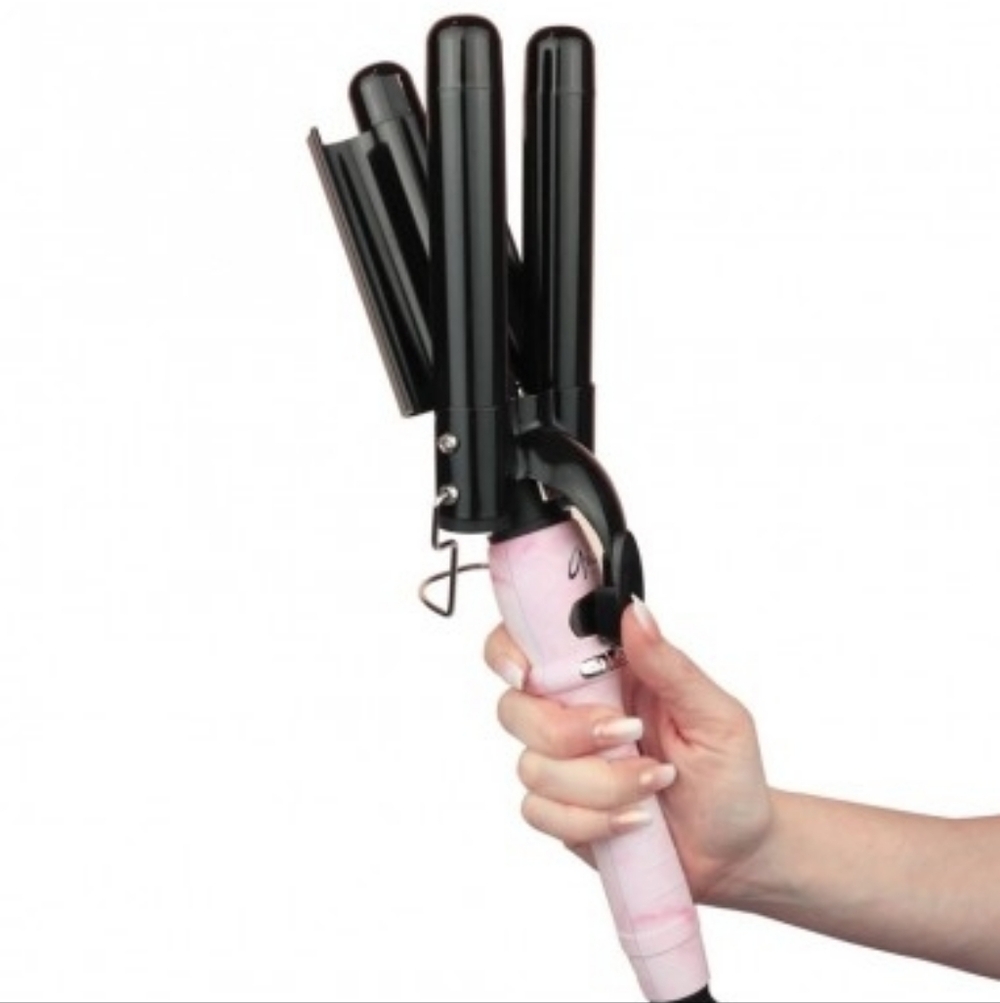 Aria Beauty Babe Waver Marble Pink